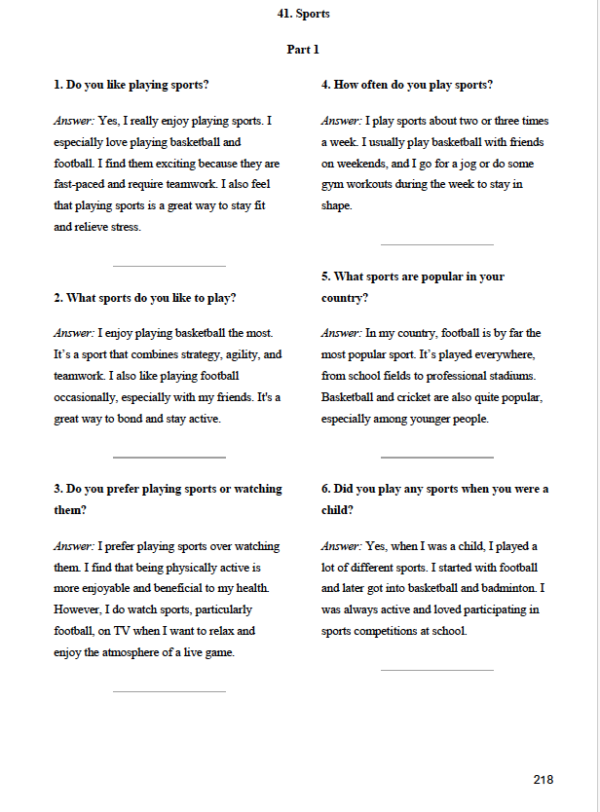 Common IELTS Speaking Topics With Model Answers For Academic and General IELTS eBook - Image 6
